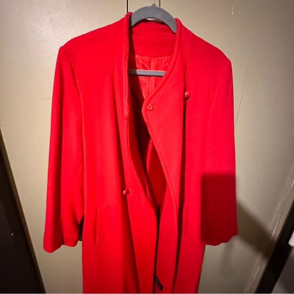 ***SOLD***Vintage Ethel Pear wool coat - Picture 9 of 11